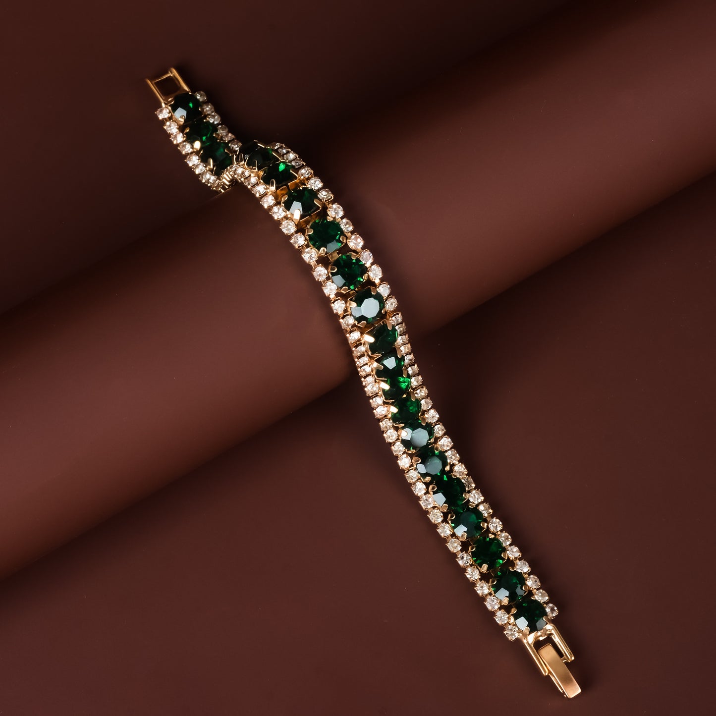 Roman Rhinestone Bracelet