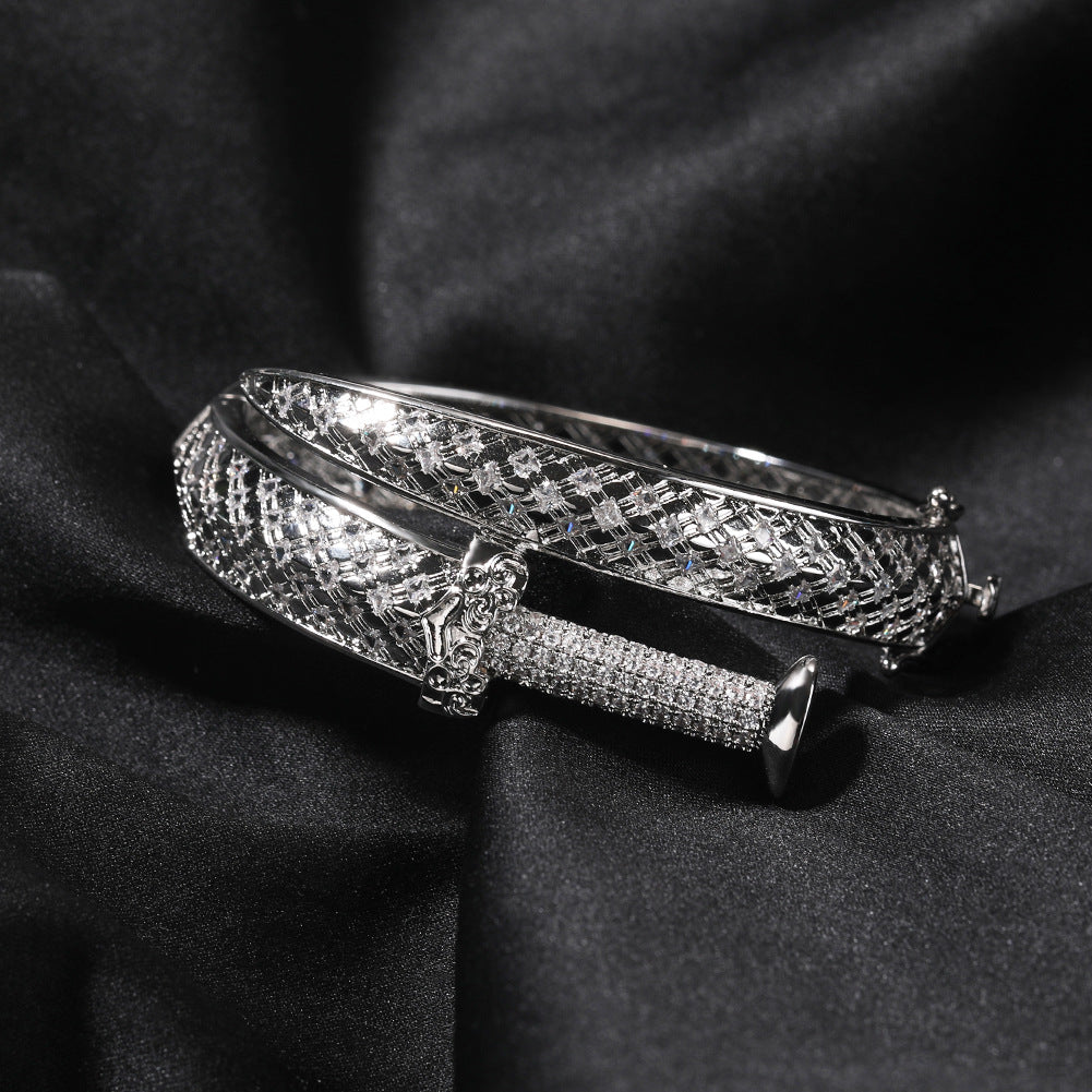 Men Cool Sword Bracelet